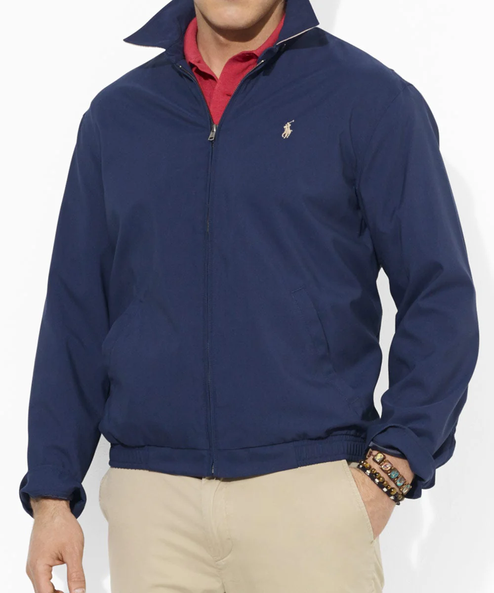 Polo Ralph Lauren Microfiber Full-Zip Waist-Length Jacket - Image 10