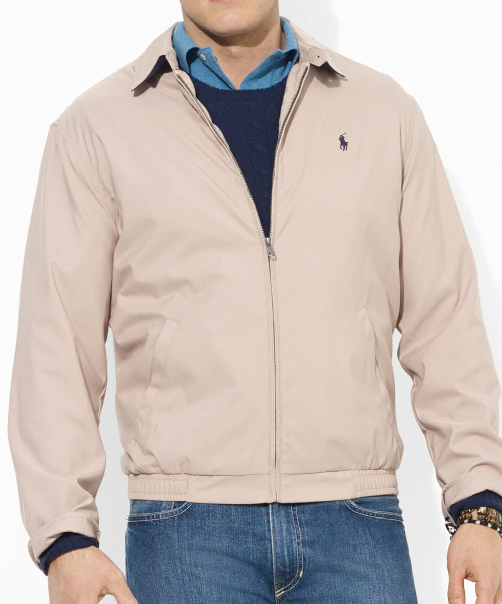 Polo Ralph Lauren Microfiber Full-Zip Waist-Length Jacket - Image 4