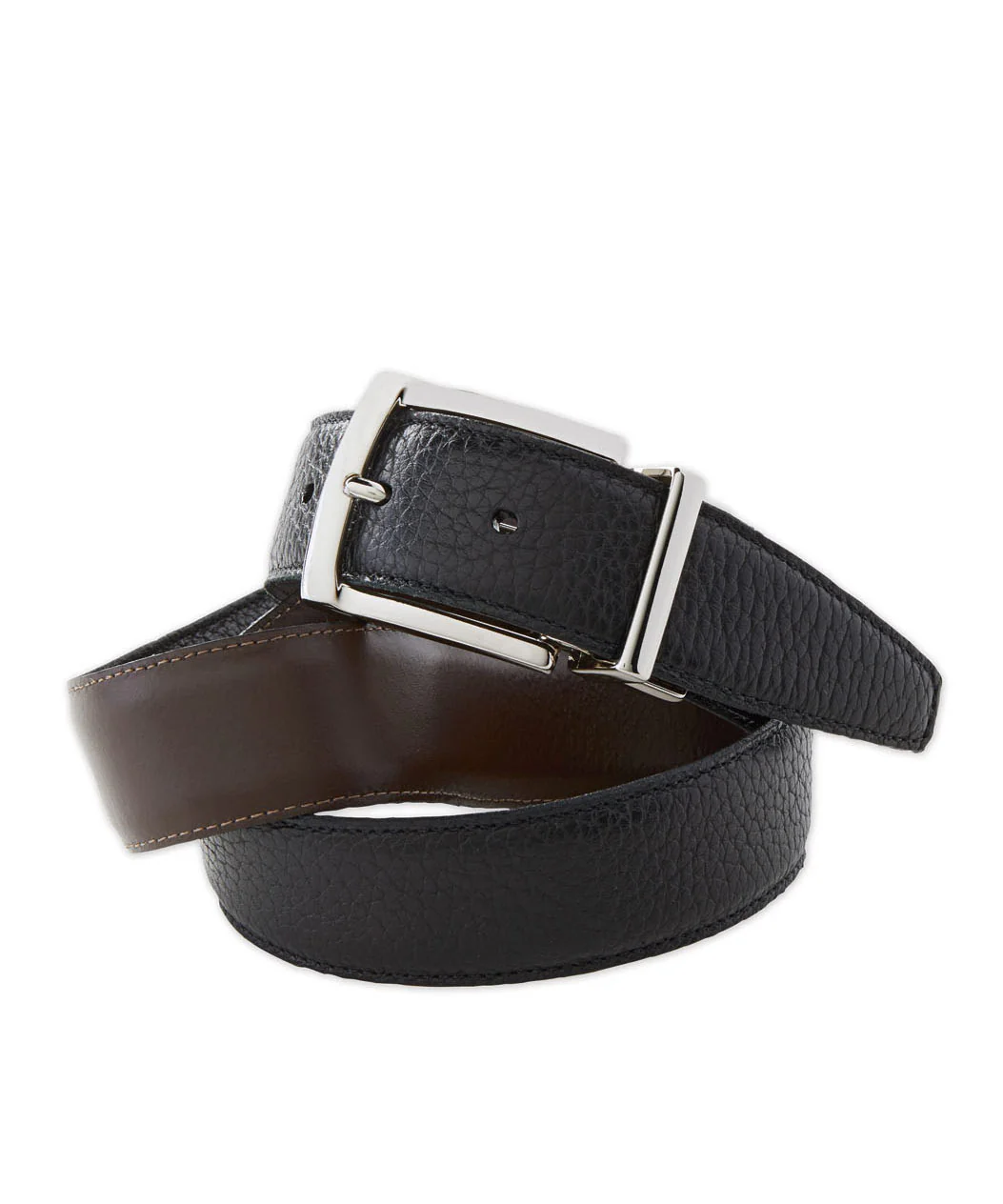 Reversible Leather Belt - Image 3
