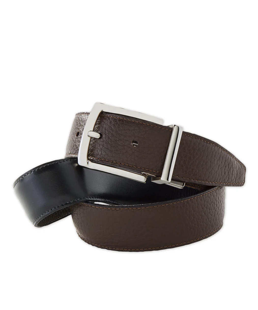 Reversible Leather Belt - Image 4