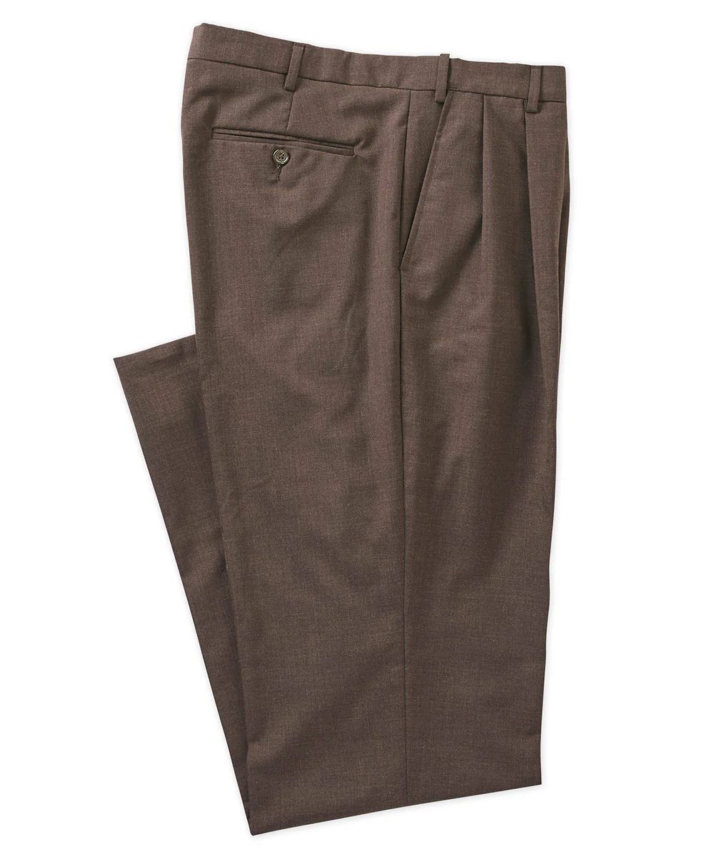 Westport 1989 Pleated Wool Blend Dress Pants - Image 4