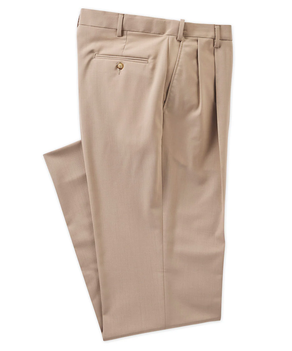 Westport 1989 Pleated Wool Blend Dress Pants - Image 6