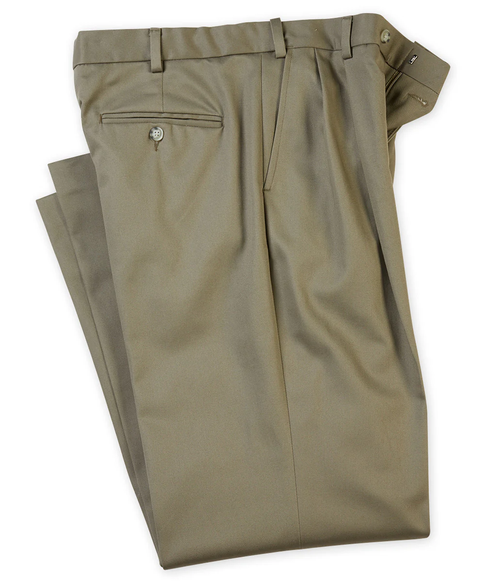 Westport 1989 Pleated Satin Twill Pants - Image 5