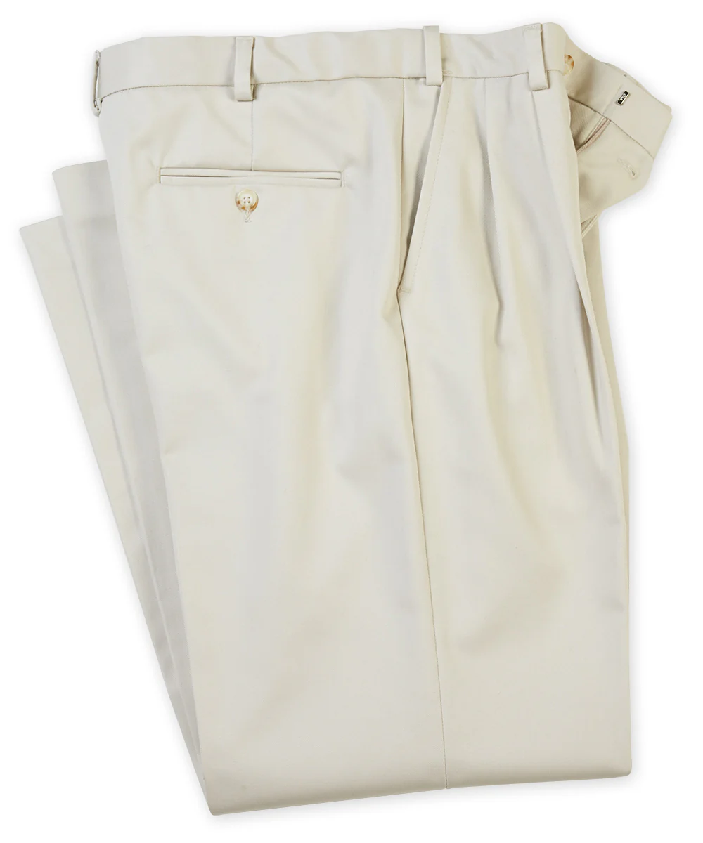 Westport 1989 Pleated Satin Twill Pants - Image 4