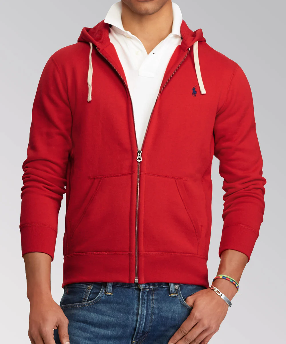 Polo Ralph Lauren Fleece Zip-Front Hoodie - Image 9