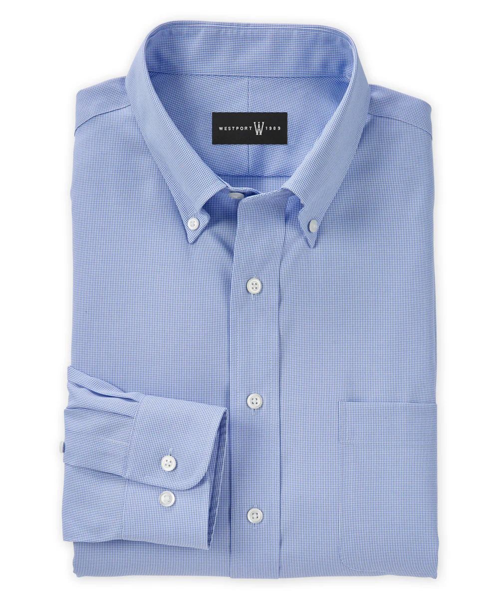 Westport 1989 Non-Iron Button-Down Collar Dress Shirt - Image 4