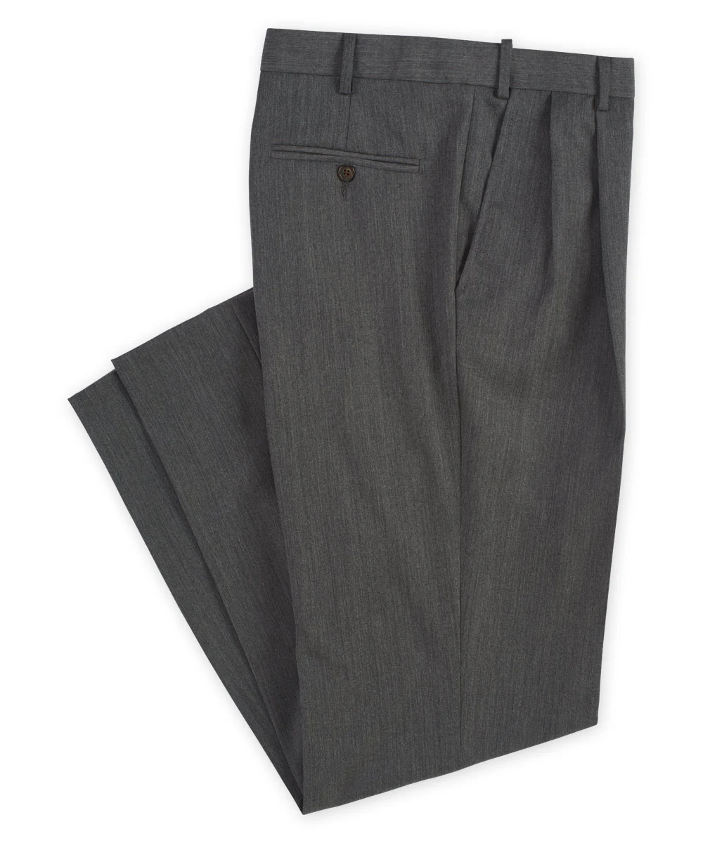 Westport 1989 Pleated Wool Gabardine Dress Pants - Image 3