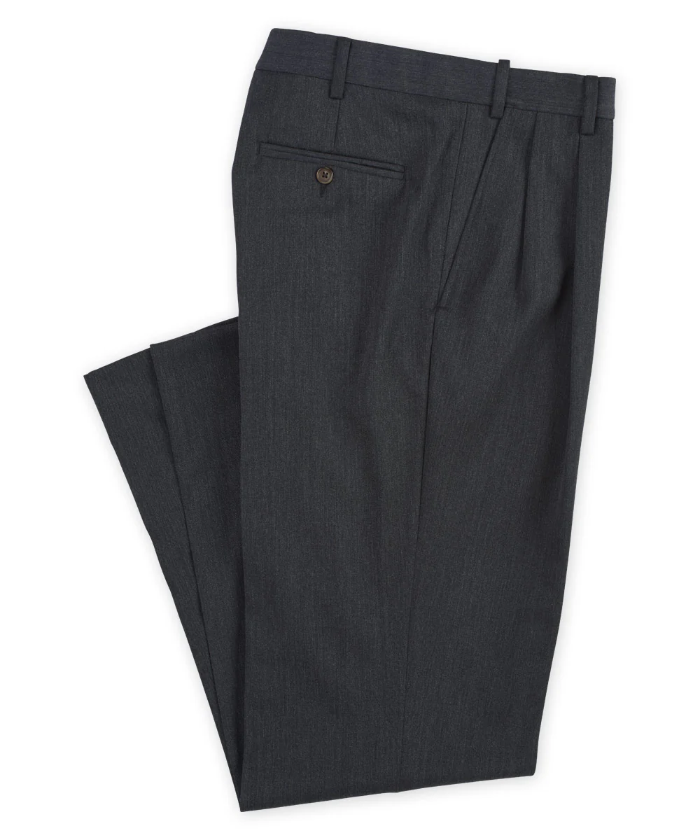 Westport 1989 Pleated Wool Gabardine Dress Pants - Image 5