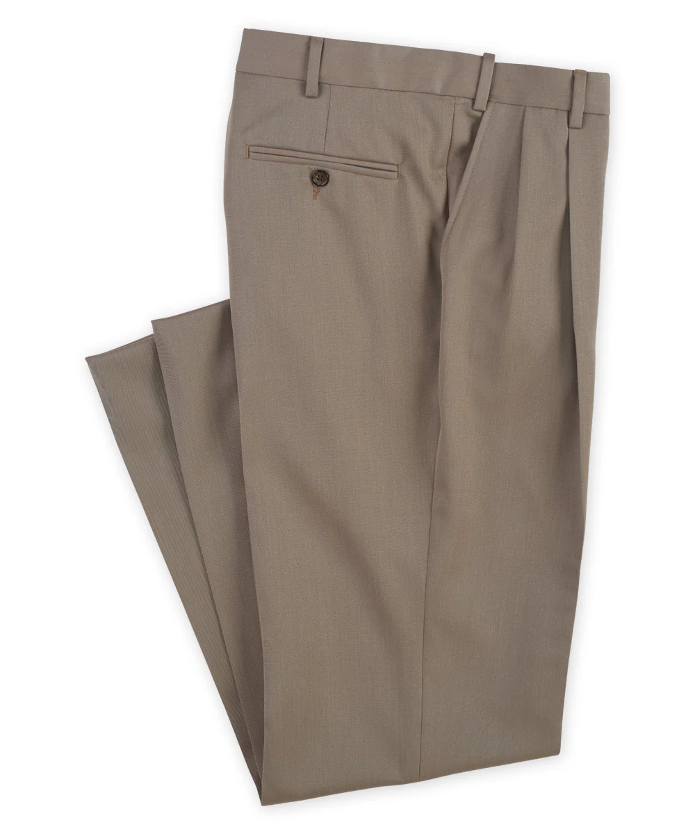 Westport 1989 Pleated Wool Gabardine Dress Pants - Image 6