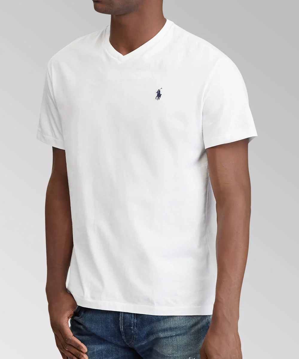 Polo Ralph Lauren Short Sleeve V-Neck Tee Shirt - Image 12