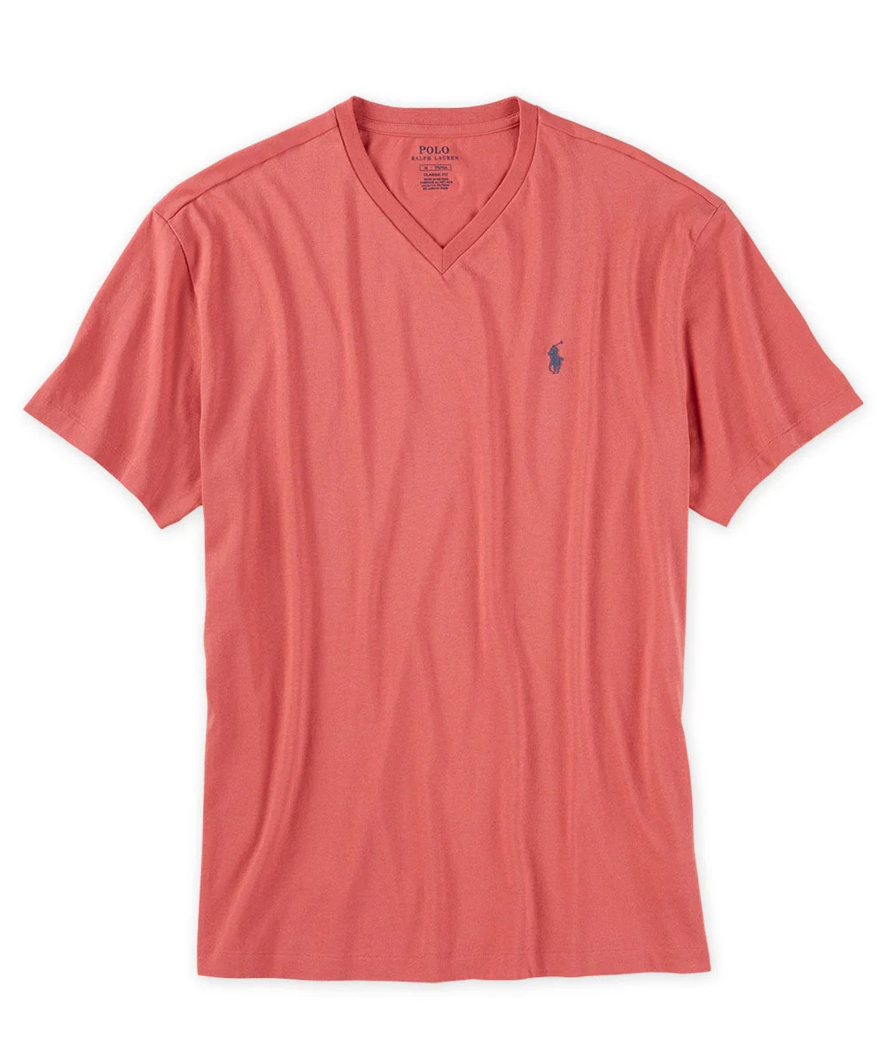 Polo Ralph Lauren Short Sleeve V-Neck Tee Shirt - Image 21