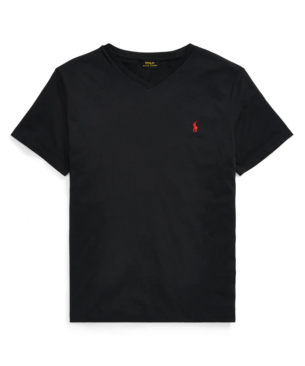 Polo Ralph Lauren Short Sleeve V-Neck Tee Shirt - Image 7