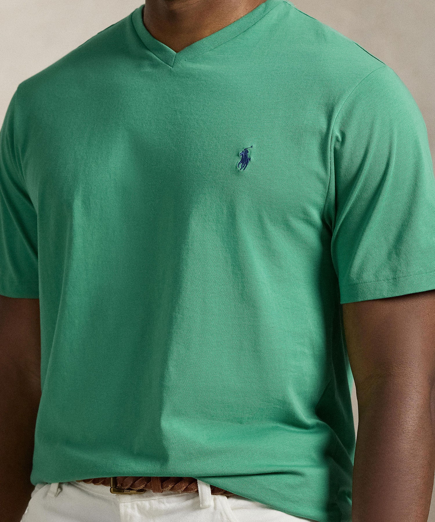 Polo Ralph Lauren Short Sleeve V-Neck Tee Shirt - Image 23