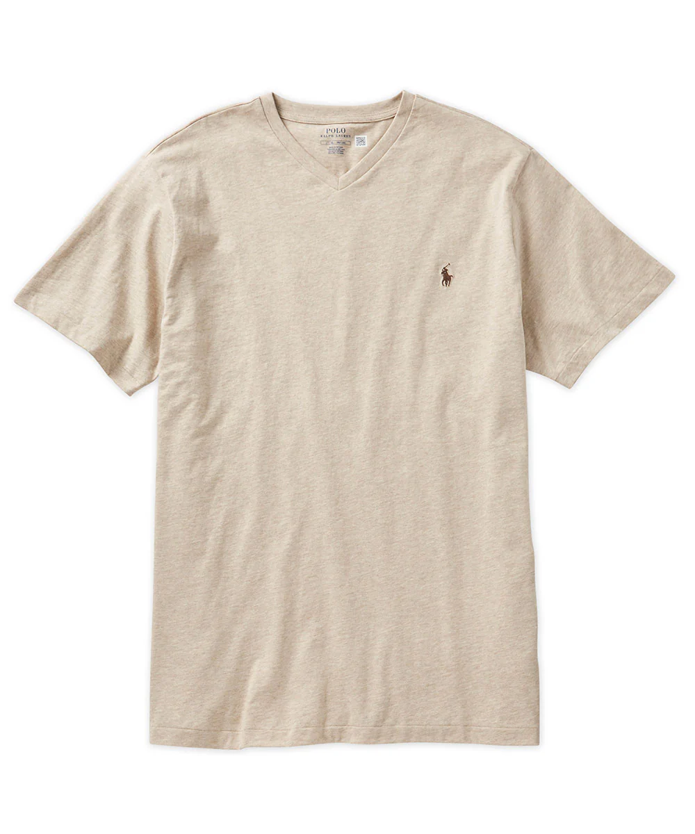 Polo Ralph Lauren Short Sleeve V-Neck Tee Shirt - Image 6