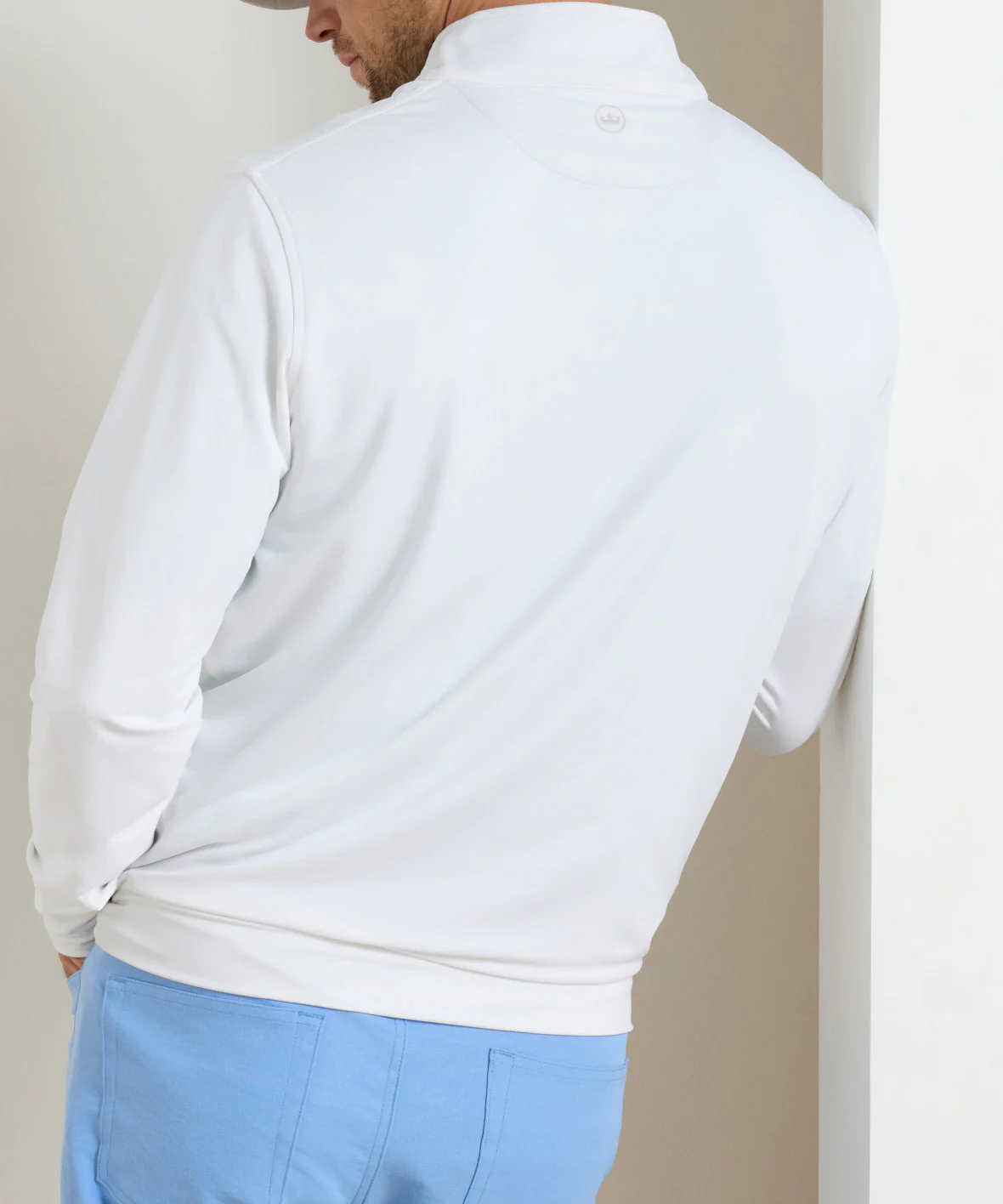 Peter Millar Perth Stretch Loop Terry Quarter-Zip Pullover - Image 44