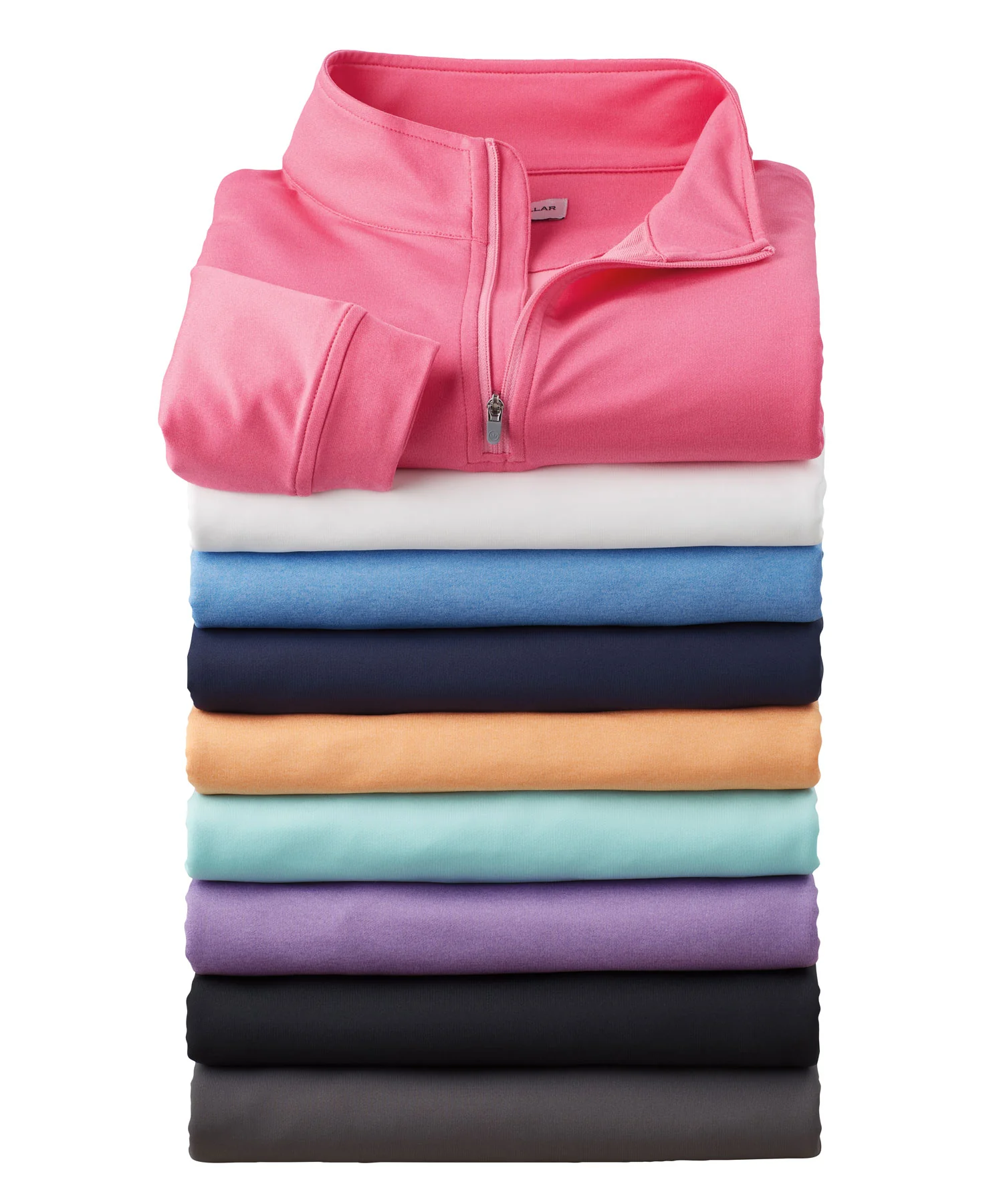 Peter Millar Perth Stretch Loop Terry Quarter-Zip Pullover - Image 3