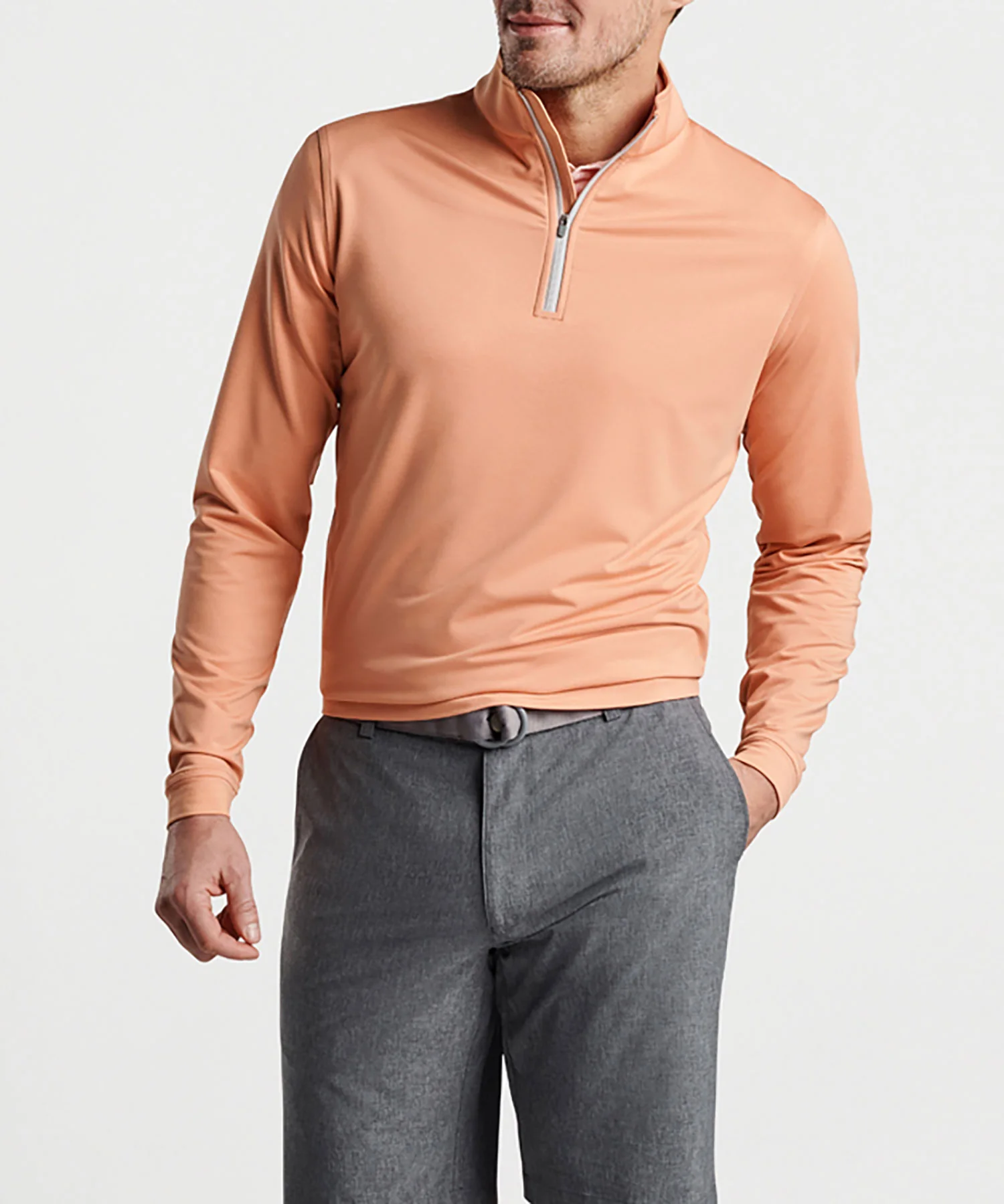 Peter Millar Perth Stretch Loop Terry Quarter-Zip Pullover - Image 30