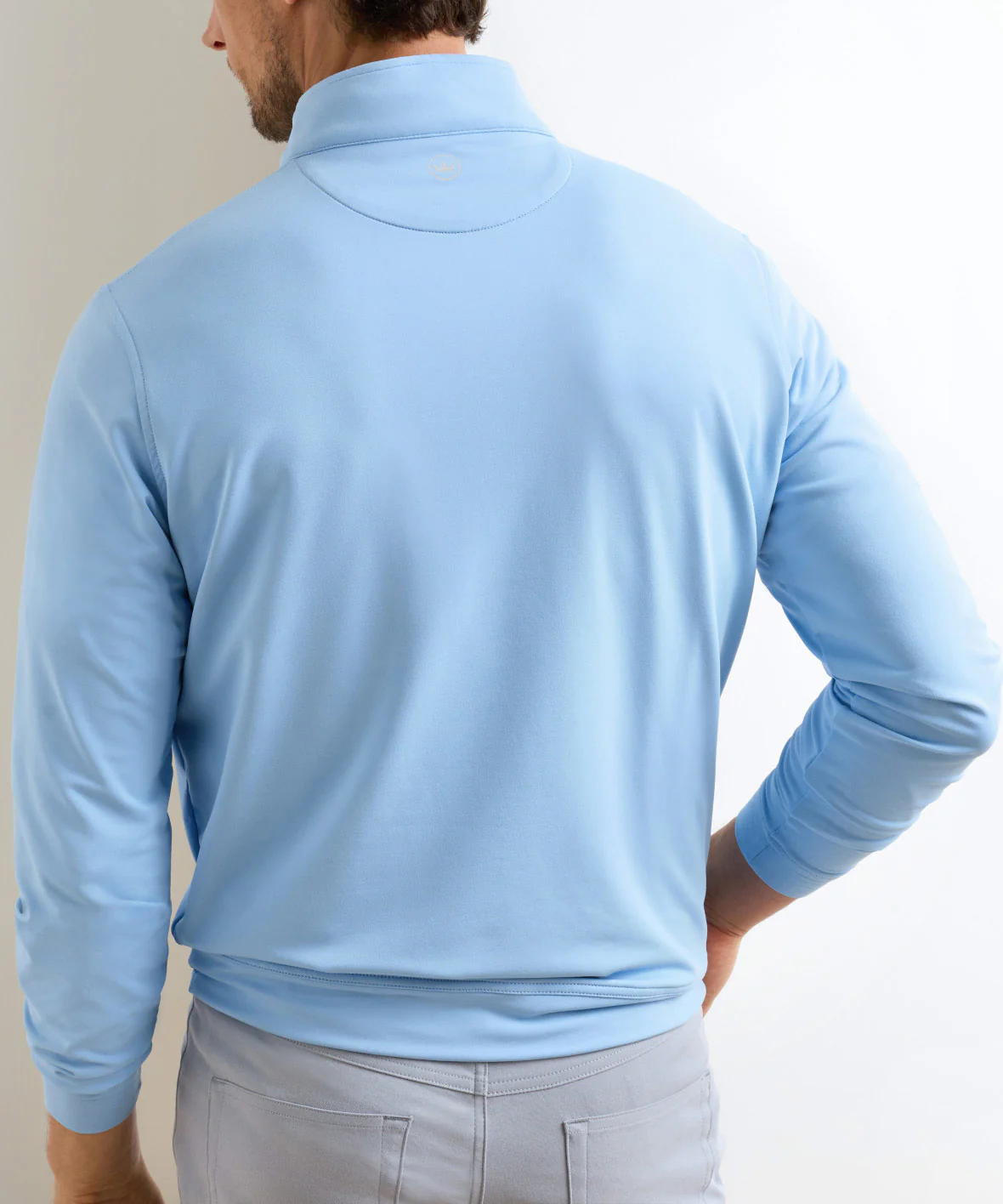 Peter Millar Perth Stretch Loop Terry Quarter-Zip Pullover - Image 8