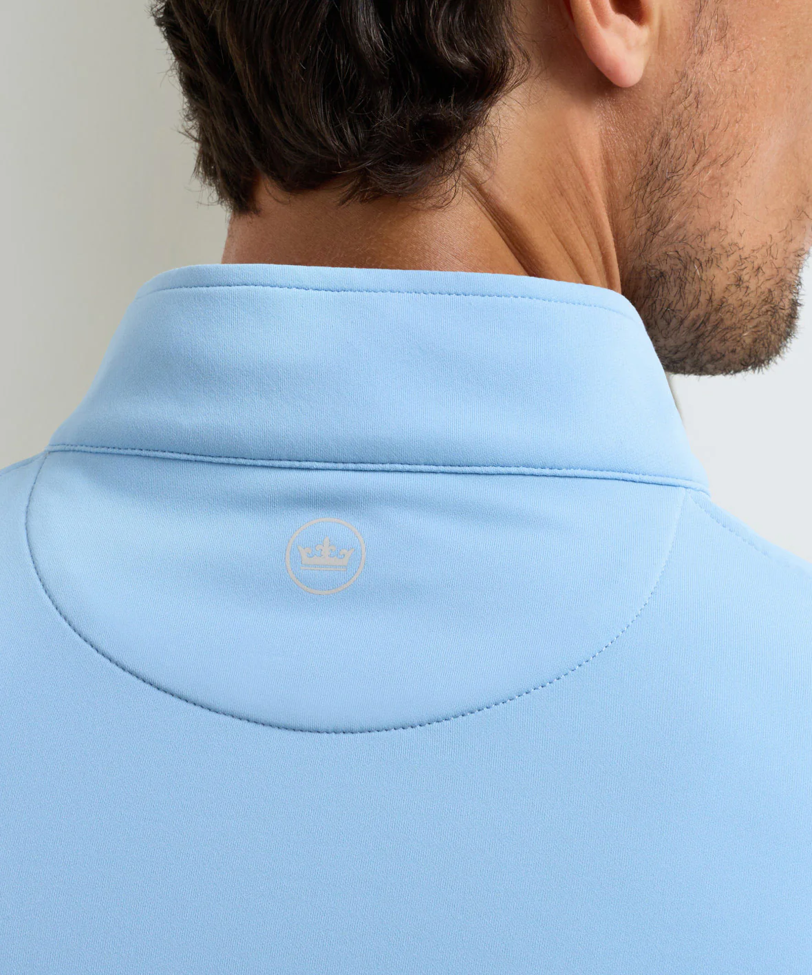 Peter Millar Perth Stretch Loop Terry Quarter-Zip Pullover - Image 9