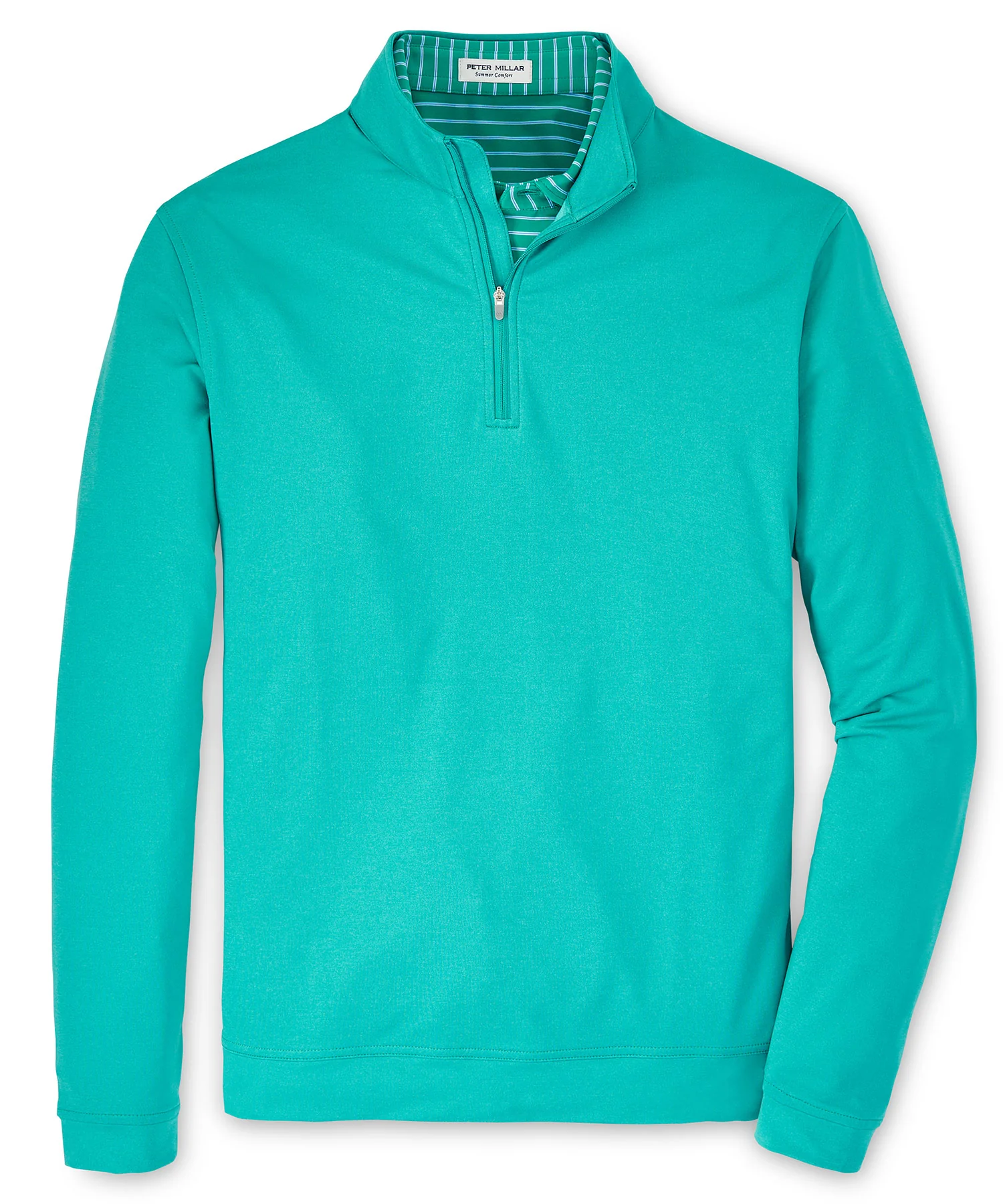 Peter Millar Perth Stretch Loop Terry Quarter-Zip Pullover - Image 13