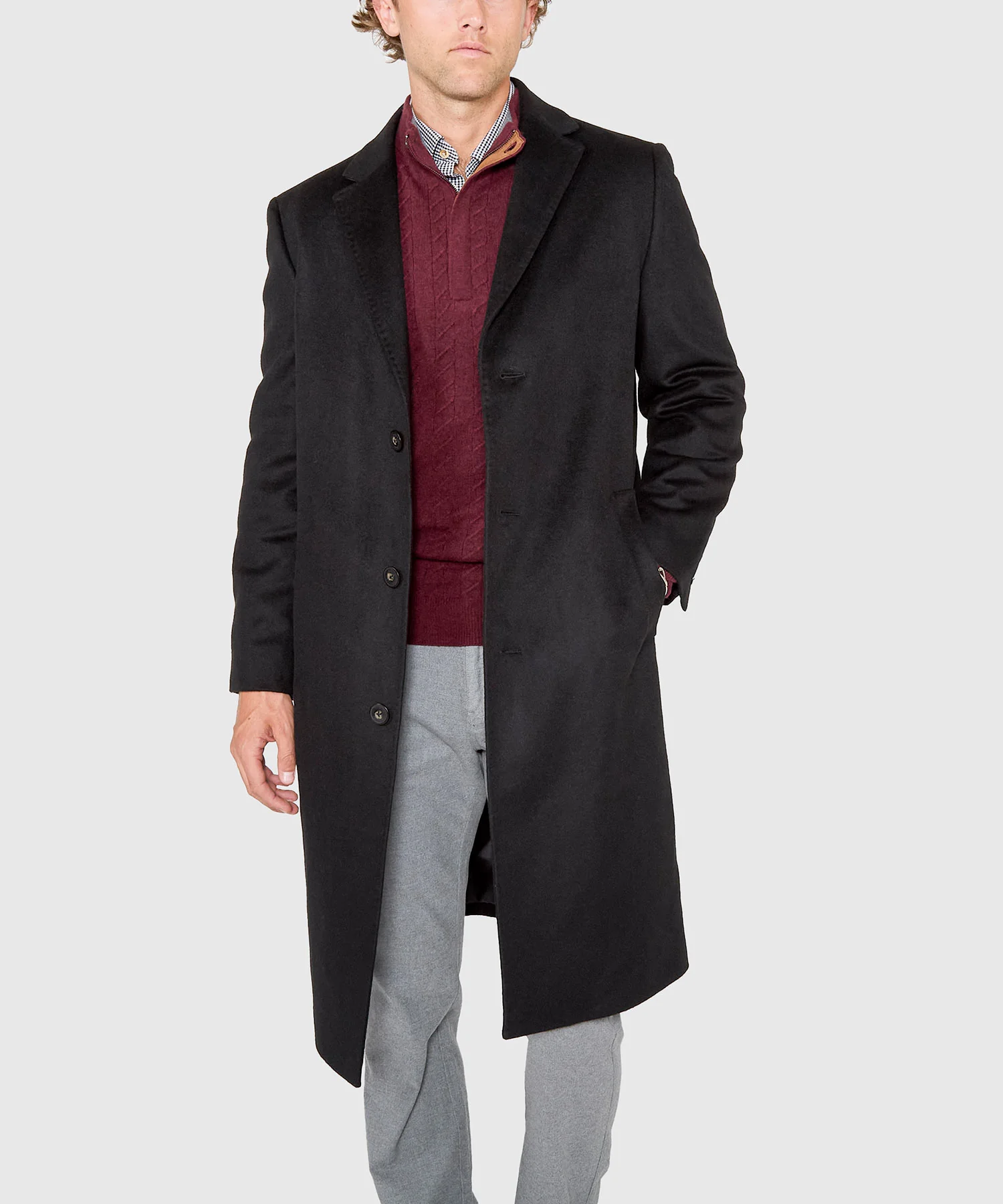 Hart Schaffner Marx Cashmere Top Coat - Image 4