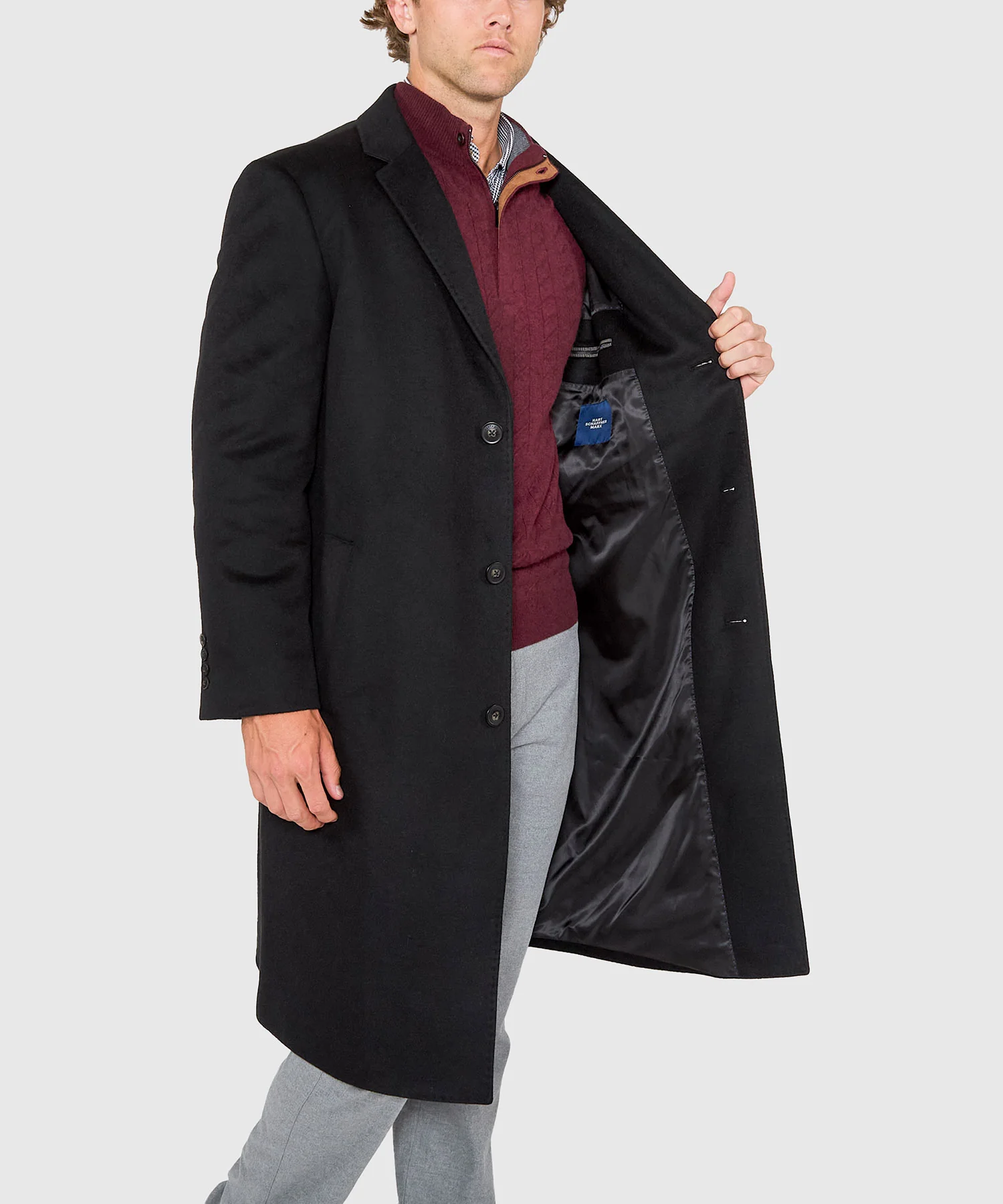 Hart Schaffner Marx Cashmere Top Coat - Image 5