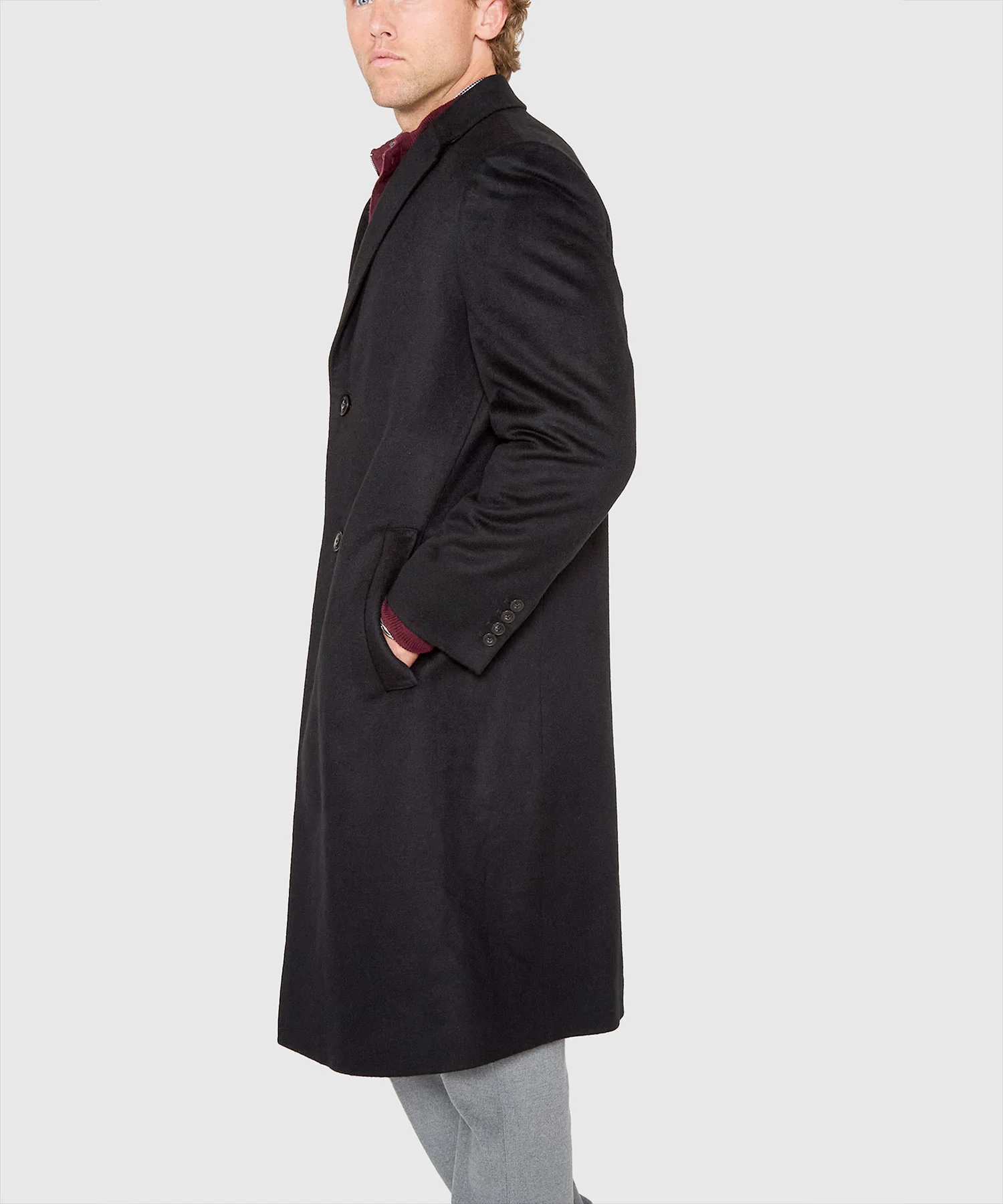 Hart Schaffner Marx Cashmere Top Coat - Image 6
