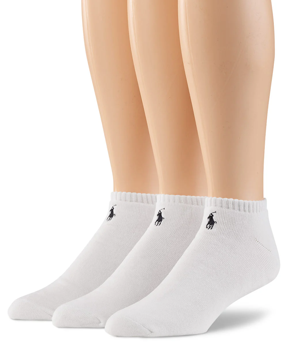 Polo Ralph Lauren Low Cut Athletic Socks (3-Pack) - Image 3
