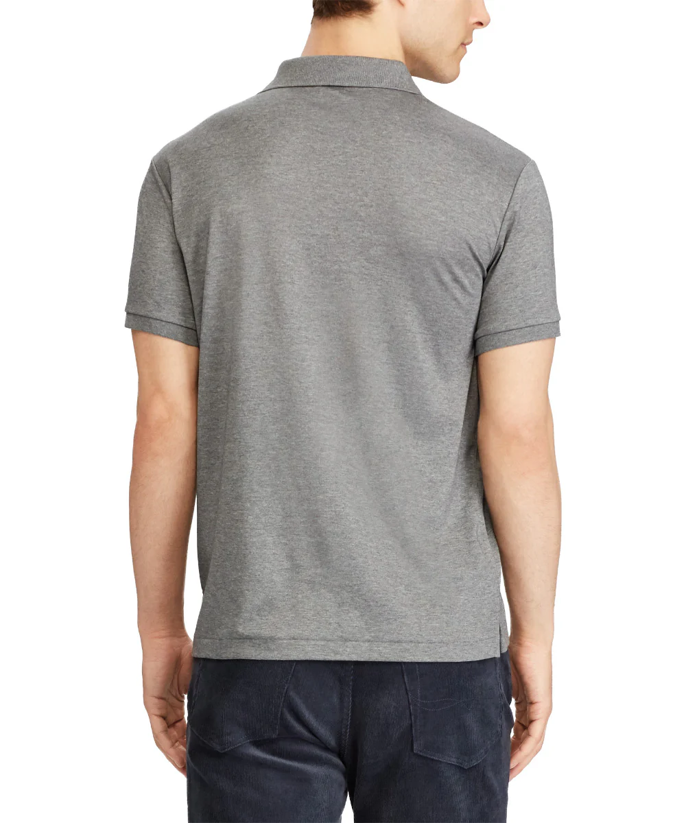 Polo Ralph Lauren Short Sleeve Classic Fit Soft Touch Pima Cotton Polo Shirt - Image 10