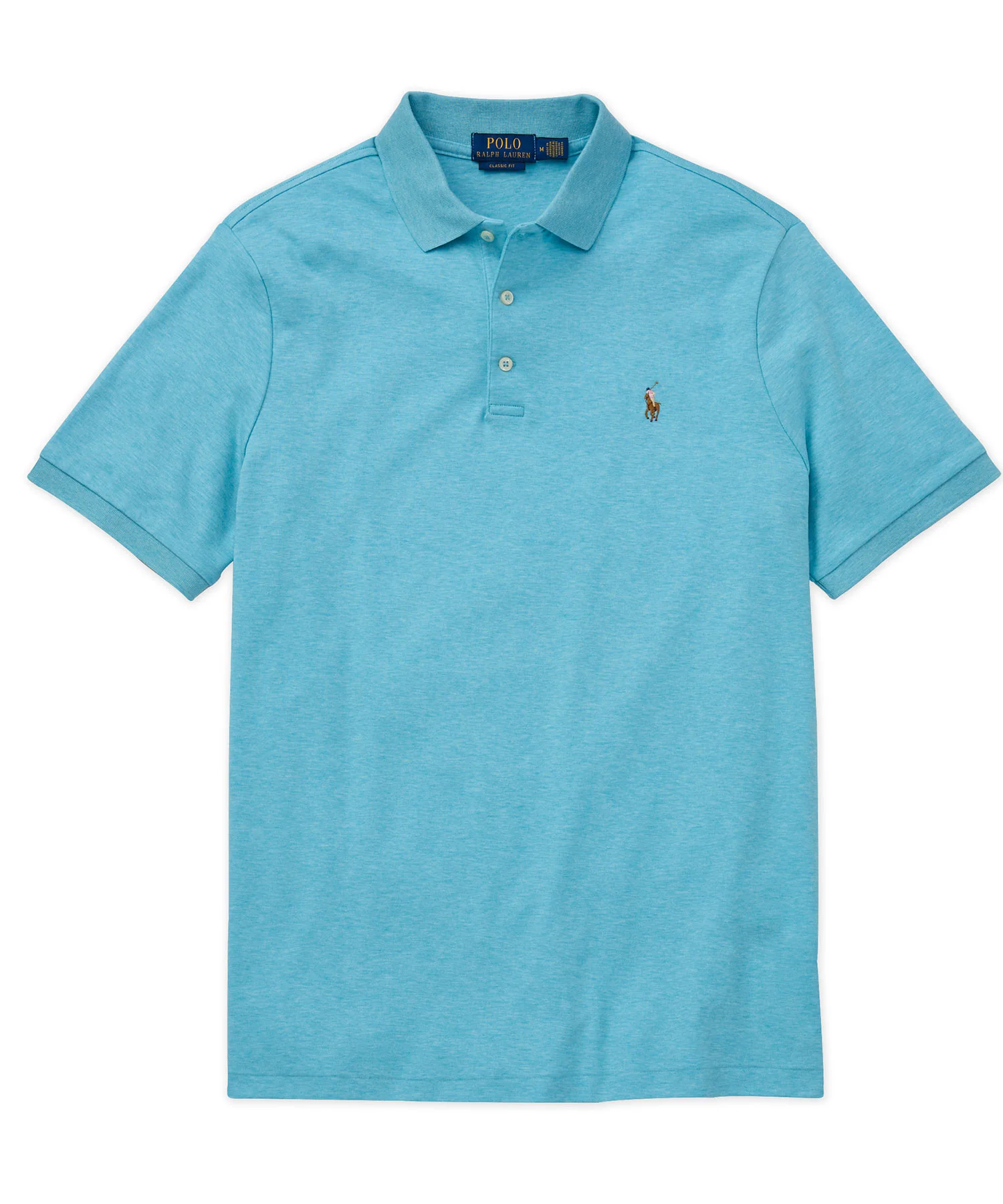 Polo Ralph Lauren Short Sleeve Classic Fit Soft Touch Pima Cotton Polo Shirt - Image 18