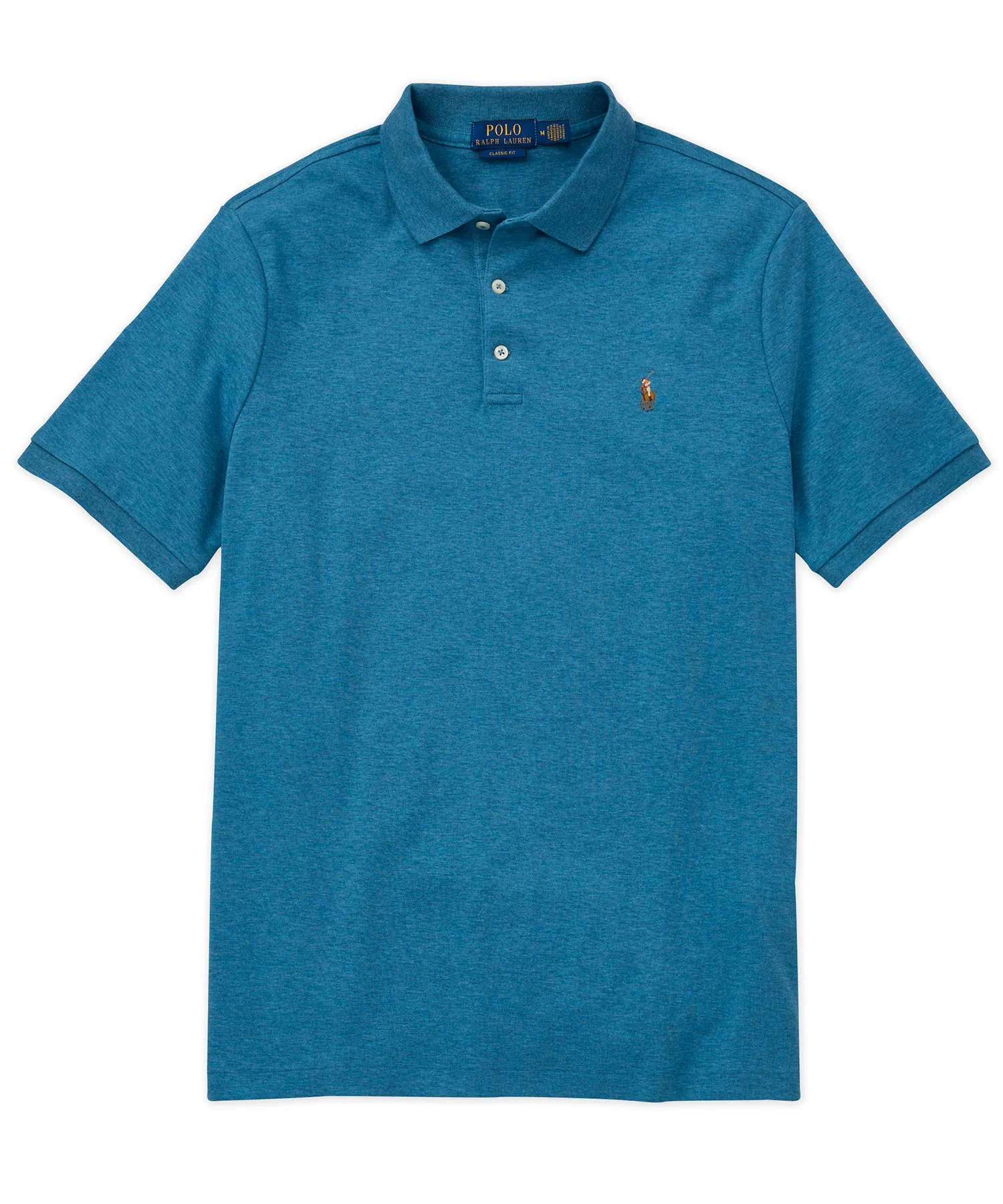 Polo Ralph Lauren Short Sleeve Classic Fit Soft Touch Pima Cotton Polo Shirt - Image 19