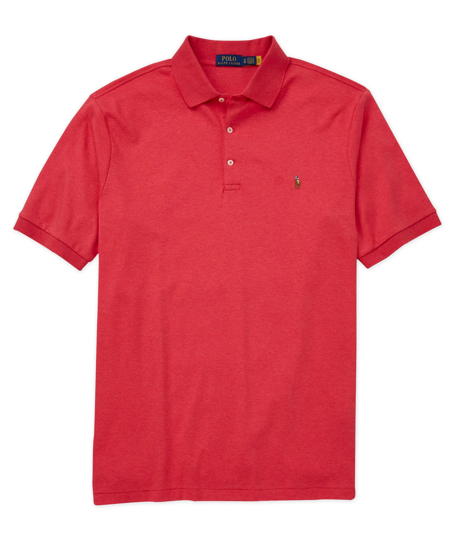 Polo Ralph Lauren Short Sleeve Classic Fit Soft Touch Pima Cotton Polo Shirt - Image 20
