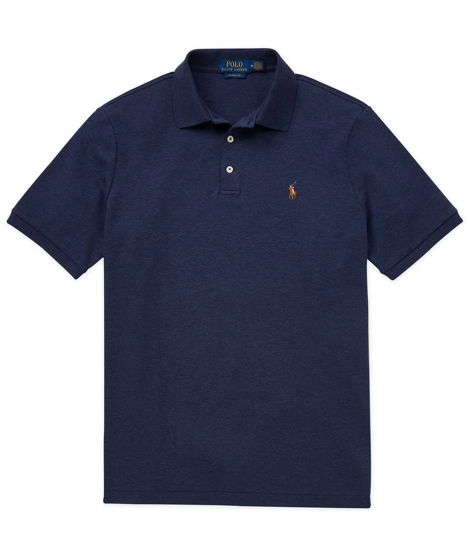 Polo Ralph Lauren Short Sleeve Classic Fit Soft Touch Pima Cotton Polo Shirt - Image 22