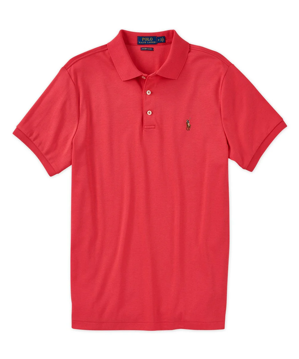 Polo Ralph Lauren Short Sleeve Classic Fit Soft Touch Pima Cotton Polo Shirt - Image 7