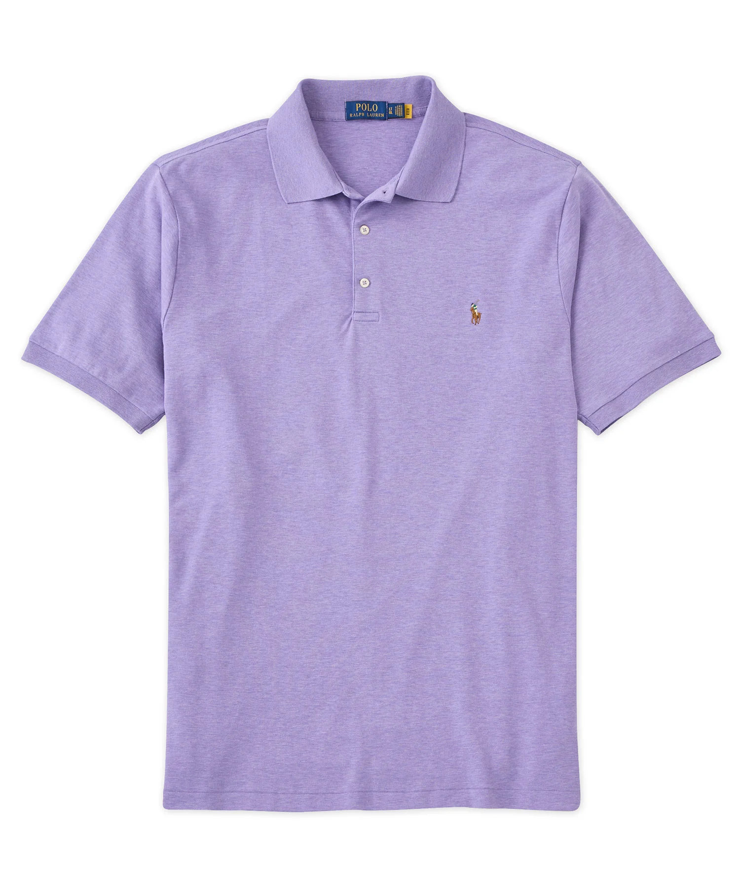 Polo Ralph Lauren Short Sleeve Classic Fit Soft Touch Pima Cotton Polo Shirt - Image 11