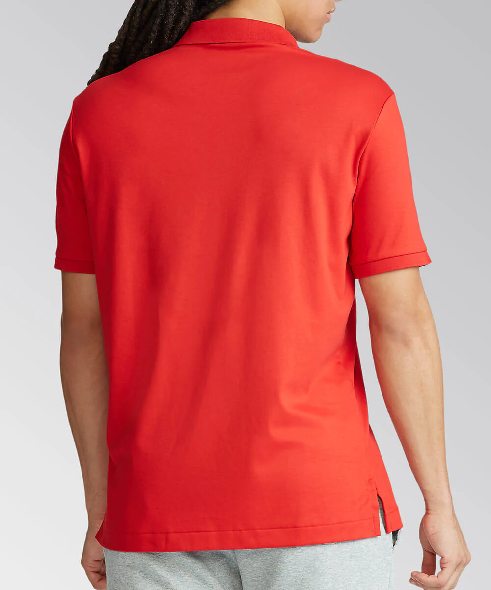Polo Ralph Lauren Short Sleeve Classic Fit Soft Touch Pima Cotton Polo Shirt - Image 14