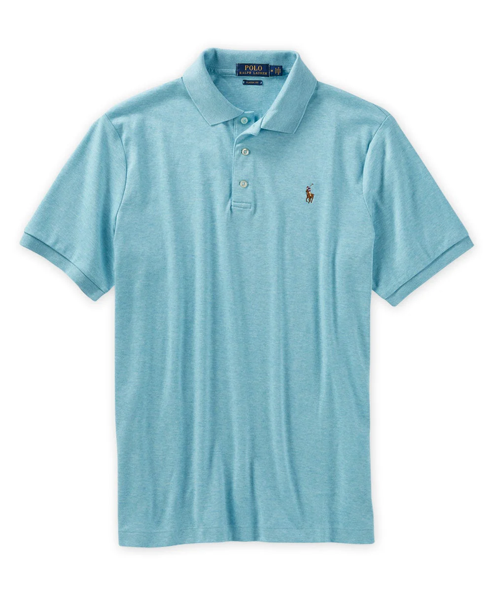 Polo Ralph Lauren Short Sleeve Classic Fit Soft Touch Pima Cotton Polo Shirt - Image 24