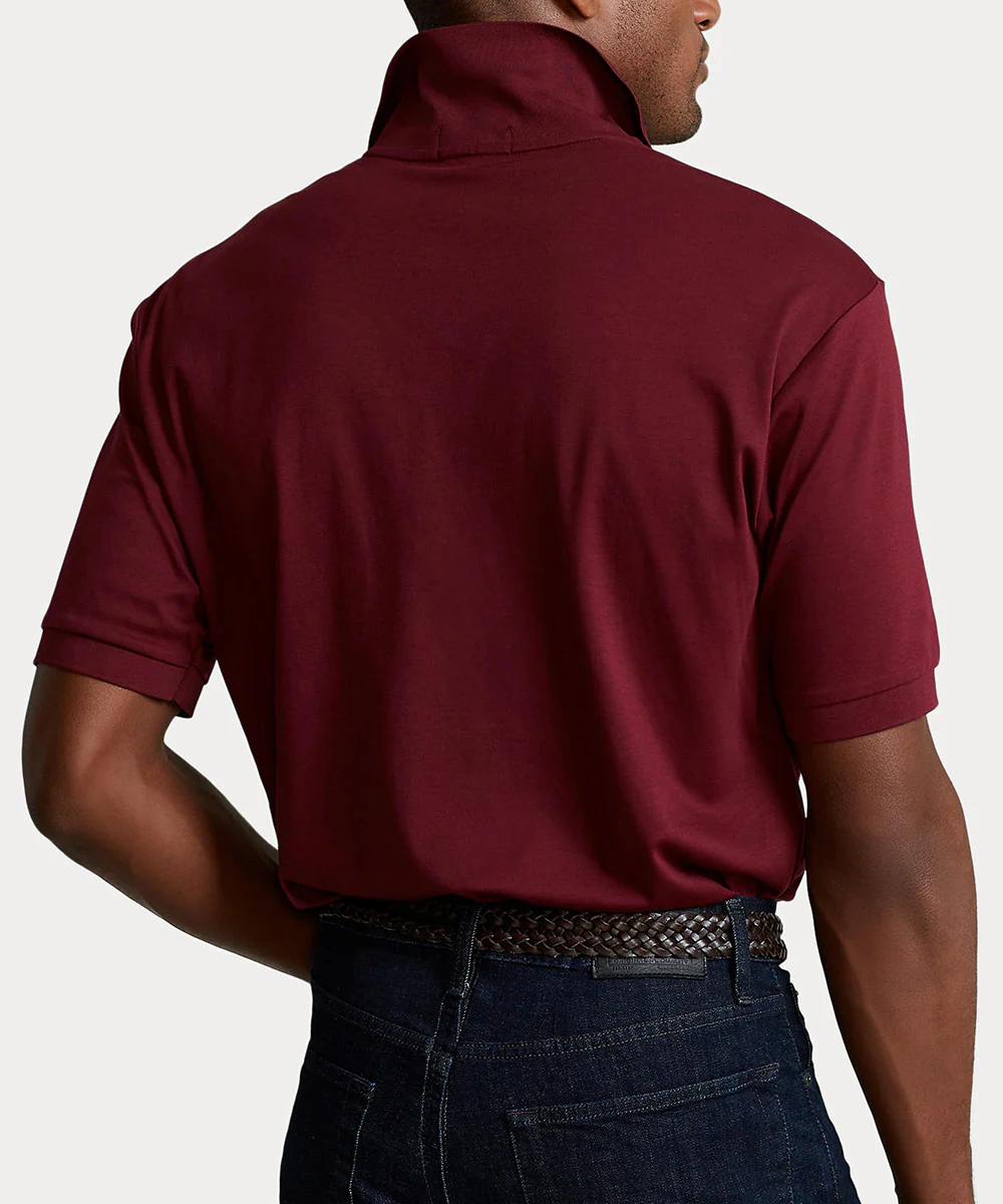 Polo Ralph Lauren Short Sleeve Classic Fit Soft Touch Pima Cotton Polo Shirt - Image 27