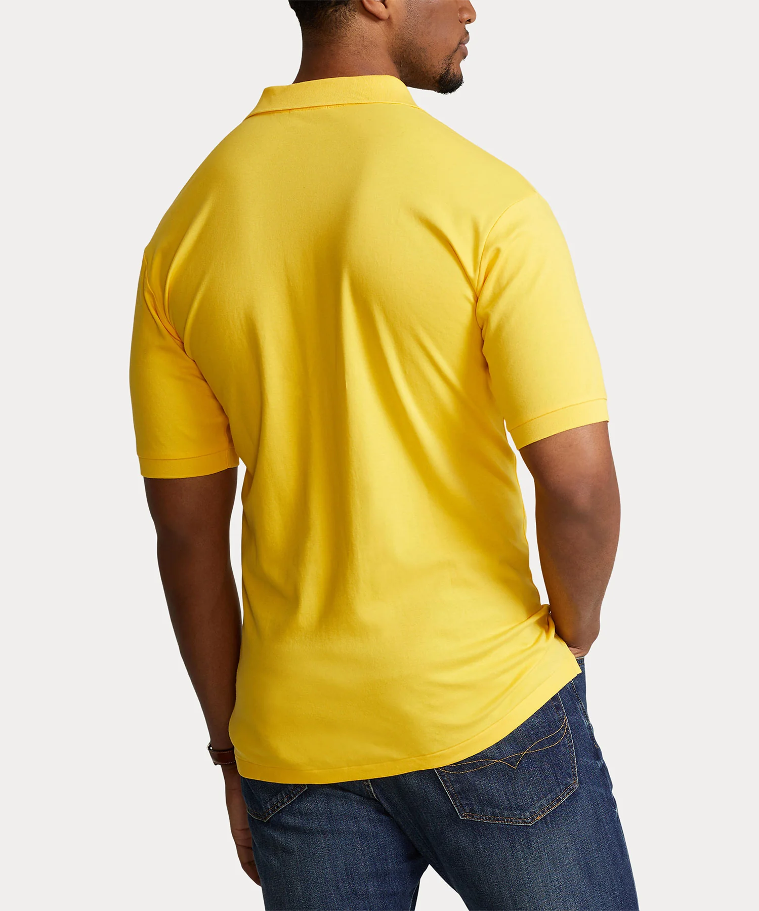 Polo Ralph Lauren Short Sleeve Classic Fit Soft Touch Pima Cotton Polo Shirt - Image 11