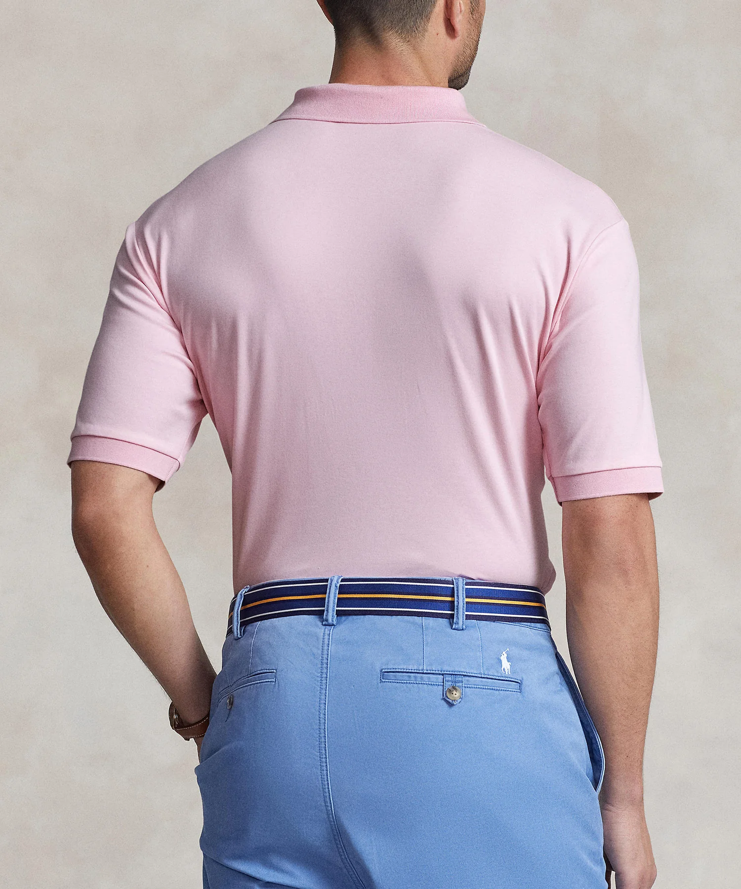 Polo Ralph Lauren Short Sleeve Classic Fit Soft Touch Pima Cotton Polo Shirt - Image 21