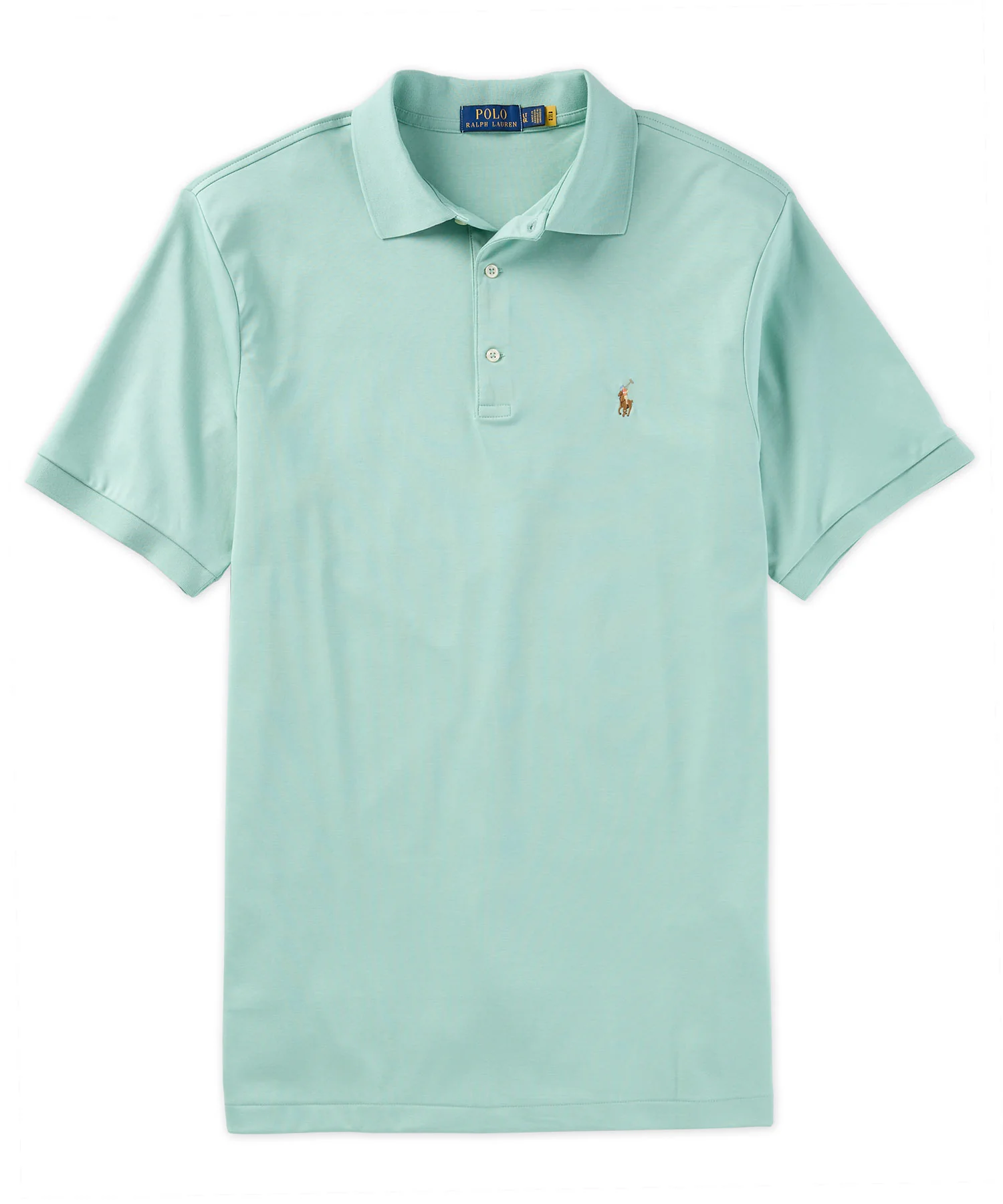 Polo Ralph Lauren Short Sleeve Classic Fit Soft Touch Pima Cotton Polo Shirt - Image 22