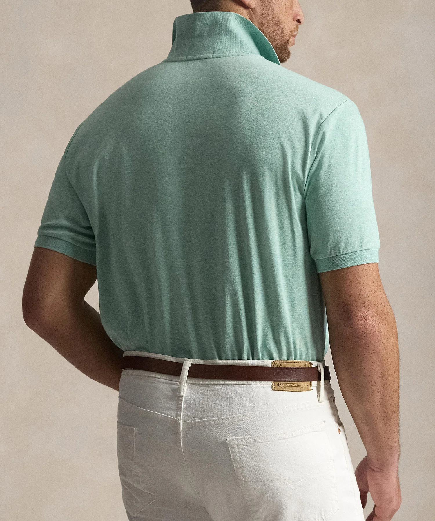 Polo Ralph Lauren Short Sleeve Classic Fit Soft Touch Pima Cotton Polo Shirt - Image 26