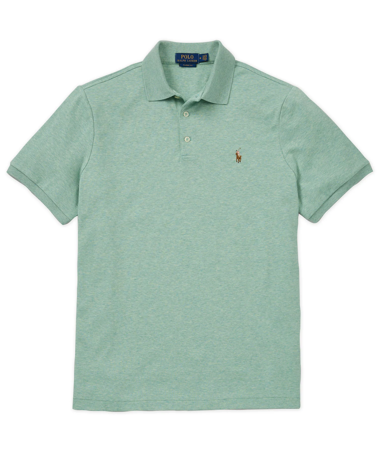 Polo Ralph Lauren Short Sleeve Classic Fit Soft Touch Pima Cotton Polo Shirt - Image 13