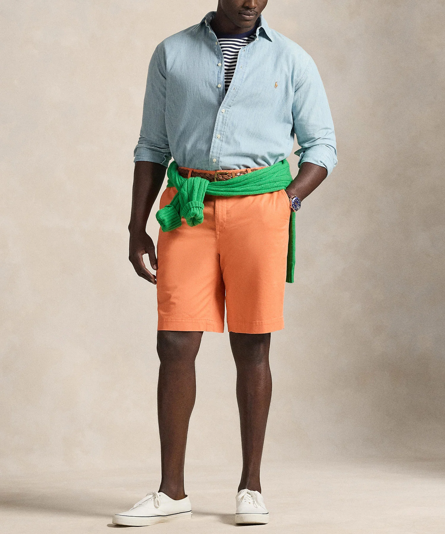 Polo Ralph Lauren Stretch Flat Front Chino Shorts - Image 11