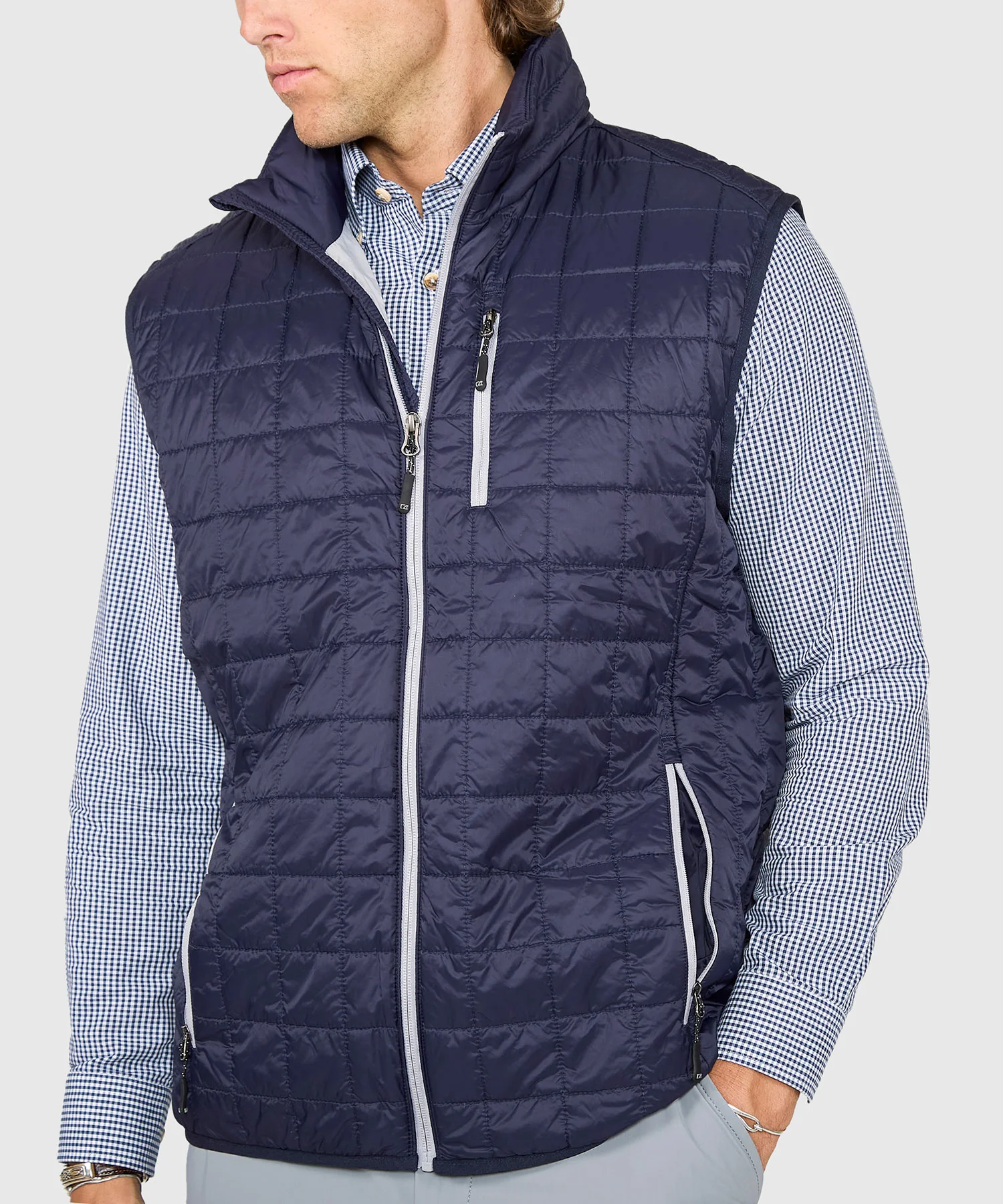 Cutter & Buck Rainier Insulated Packable Full-Zip Vest - Image 13