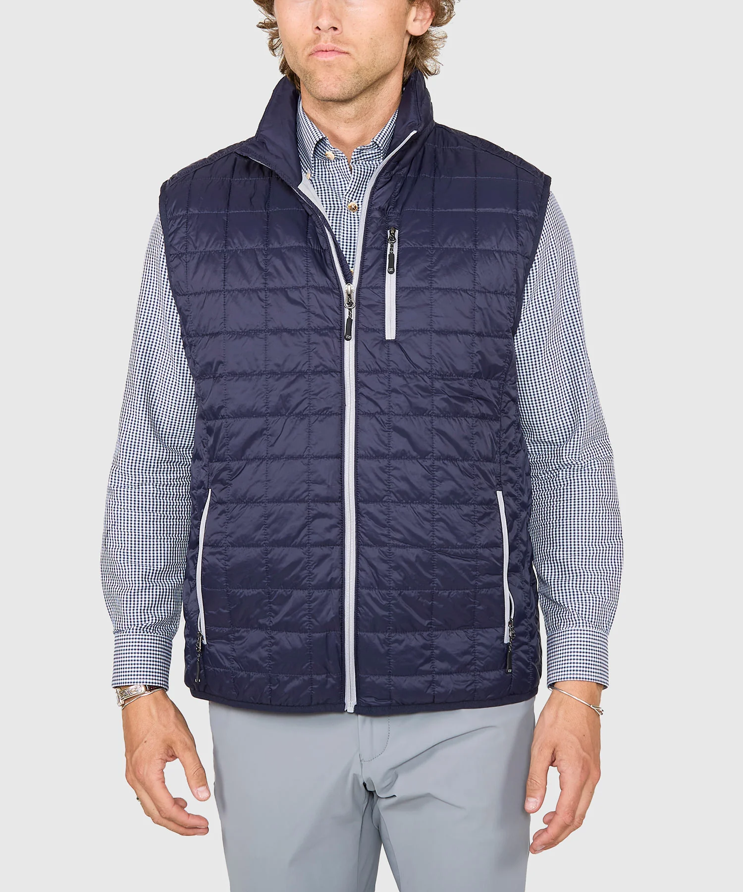 Cutter & Buck Rainier Insulated Packable Full-Zip Vest - Image 16
