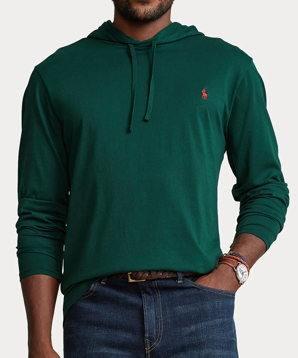Polo Ralph Lauren Long Sleeve Hooded T-Shirt - Image 8