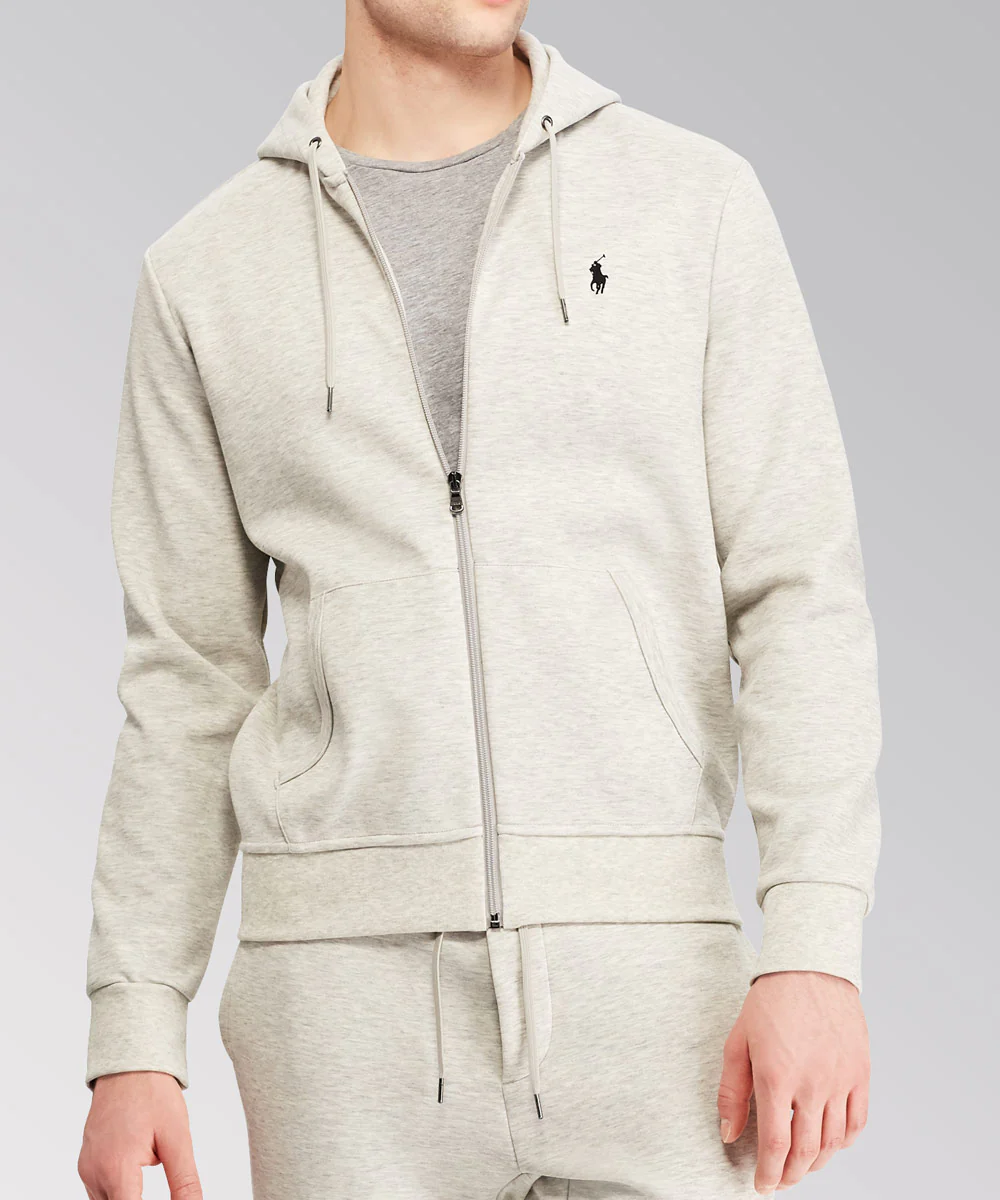 Polo Ralph Lauren Double-Knit Full-Zip Hoodie - Image 10