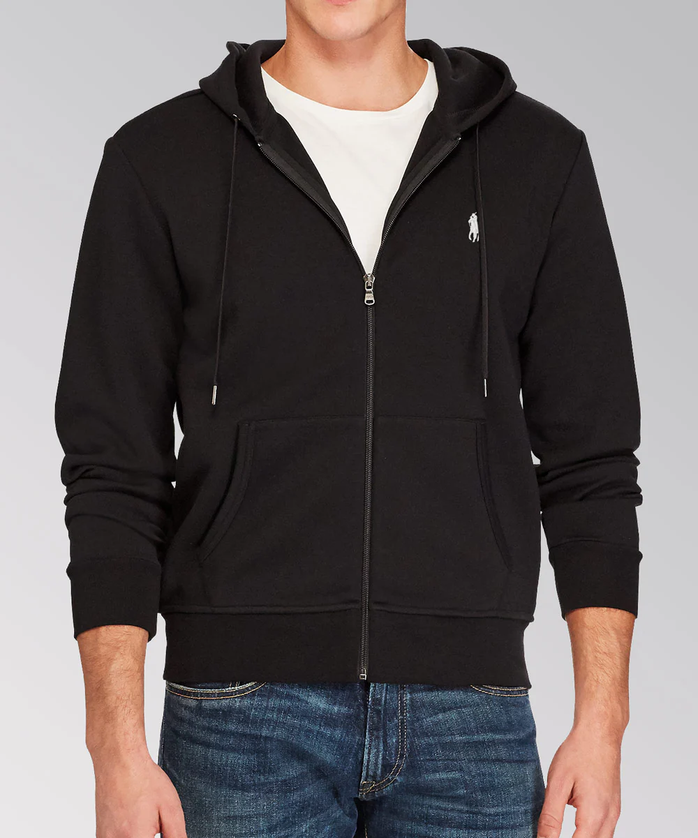 Polo Ralph Lauren Double-Knit Full-Zip Hoodie - Image 8