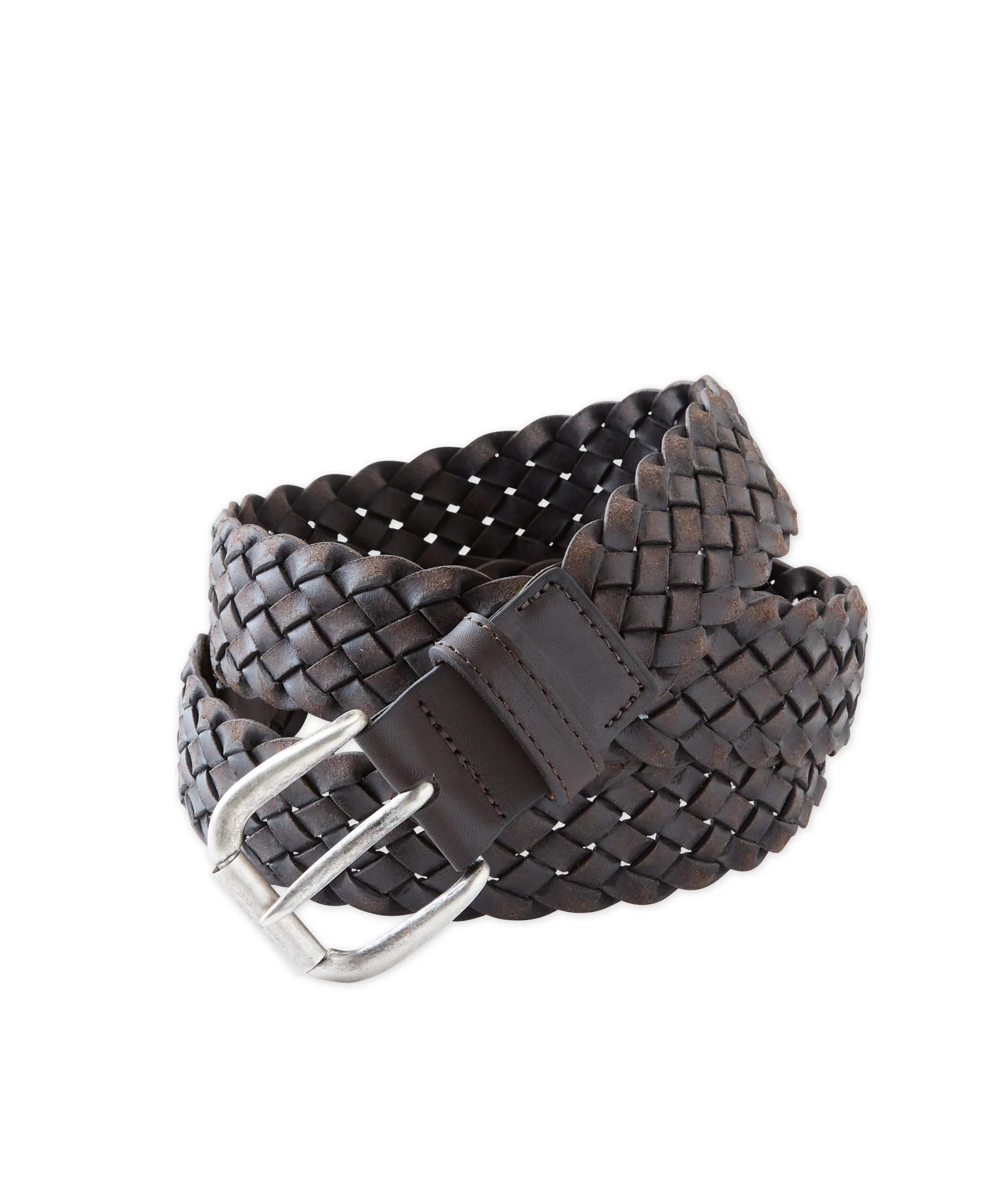 Westport Black Woven Leather Belt - Image 5